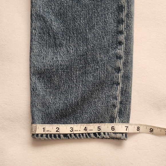 GRLFRND Helena Button Front High-Rise Straight Crop Leg Jeans - Picture 13 of 14